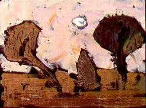 Three trees, de William Congdom. Imagen de la Escuela para Familias de la Fundación Maior