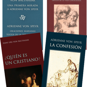 Libros de Adrienne von Speyr y Hans Urs von Balthasar