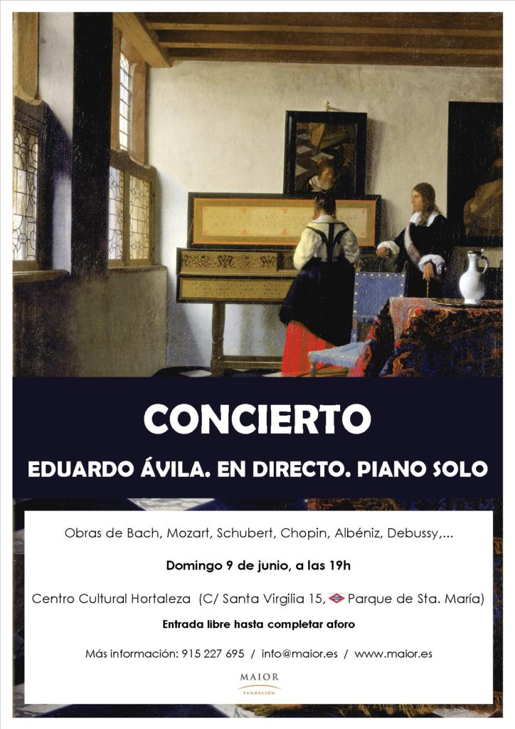 Cartel Concierto Piano 2019