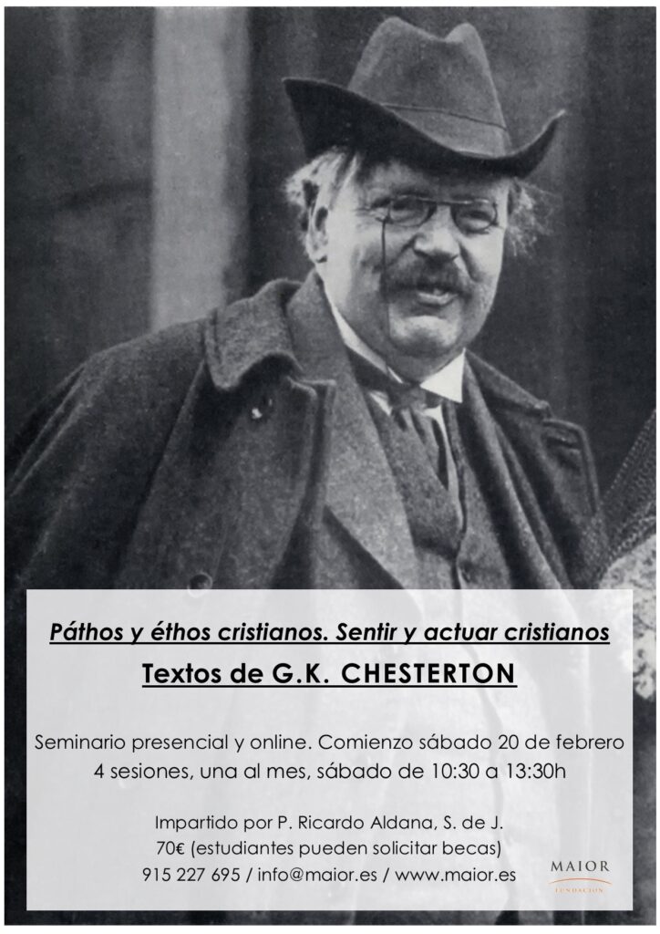 Cartel Seminario EM Chesterton